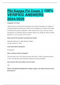 BEST ANSWERS Phi Kappa Psi Exam 3 100&percnt;  VERIFIED ANSWERS  2024&sol;2025