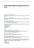 RRES MIDTERM REVIEWER &lpar;2024&rpar; Qs & As