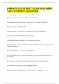 88M MODULE B TEST EXAM 2024 WITH 100&percnt; CORRECT ANSWERS