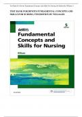 Test Bank for deWit's Fundamental Concepts and Skills for Nursing, 5th Edition, Patricia Williams 2024 ||Complete Guide A+