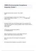 CWEA Environmental Compliance Inspector Grade 1
