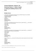  Alvarez & Bachman, Violence: The Enduring Problem, 3 rd Edition Chapter 3: Aiding and Abetting Violence Test Bank