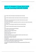 BIOD 151 Module 5 Exam 2024&sol;2025 Portage Learning ALREADY PASSED