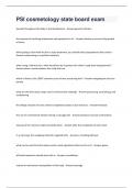 2024 PSI cosmetology state board exam Questions With 100&percnt; Correct Answers&period;