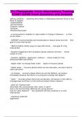 TCI &lpar;Therapeutic Crisis Intervention&rpar; Training STUDY GUIDE Exam Questions and Answers