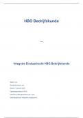 Cijfer 8&excl; Eindopdracht Bedrijfskunde 1 jaar&sol;fase 1&comma; Integrale opdracht