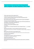 Utah Esthetics Instructor Exam Questions with Complete Verified Solutions 2024&sol;2025