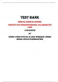 Test Bank For Medical Surgical Nursing  Concepts for Interprofessional Collaborative Care 10th Edition By Donna D Ignatavicius, M Linda Workman, Cherie Rebar, Nicole M Heimgartner |All Chapters,  2024|