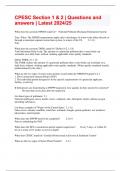 CPESC Section 1 & 2 &vert; Questions and answers &vert; Latest 2024&sol;25