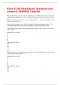 Econ B 251 Final Exam &vert; Questions and answers &vert; 2024&sol;25 &vert; Rated A&plus;
