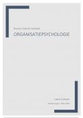 Samenvatting Organisatiepsychologie -  Gedrag in organisaties 