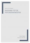 Samenvatting -  Inleiding tot de psychodiagnostiek