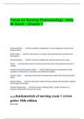 Test Bank - Focus on Nursing Pharmacology 9th Edition by Amy Karch Chapter 1-59 | Complete Guide 2023. 100%