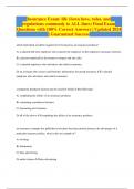  Iowa Insurance Bundled Exams &vert; Questions with 100&percnt; Correct Answers &vert; Updated 2024 &vert; Guaranteed A&plus;
