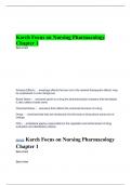 Test Bank - Focus on Nursing Pharmacology 9th Edition by Amy Karch Chapter 1-59 | Complete Guide 2023.100%