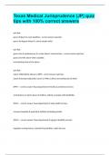 Texas Medical Jurisprudence &lpar;JP&rpar; quiz tips with 100&percnt; correct answers