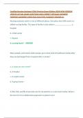 Certified Nursing Assistant &lpar;CNA&rpar; Practice Exam &lpar;Edition 2024&rpar; NEW VERSION UPDATE ACTUAL EXAM QUESTIONS AND CORRECT DETAILED ANSWERS &lpar;VERIFIED ANSWERS&rpar; 100&percnt; PASS SOLUTION &sol;ALREADY GRADED A&plus;
