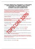 C100 WGU OBJECTIVE ASSESSMENT-113 QUESTIONS AND ANSWERS 100&percnt; CORRECT 2024 LATEST UPGRADED A&plus; PASS&excl;&excl;&excl; VERIFIED BY EXPERTS&vert;ALREADY GRADED NEW&excl;&excl;&excl;