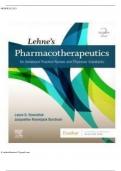 Pharmacology Nursing Test Bank Lehnes Pharmacotherapeutics for Advanced Practice Nursesand Physician Assistants 2nd Edition Questions, 100% Correct Answers and Rationales (Revised & Updated 2024)