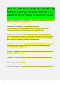 2024 EYELASH STATE EXAM QUESTIONS AND CORRECT ANSWERS VERIFIED 100&percnt; RATED A&plus; GRADE BY EXPERTS NEW GENERATION PASS&excl;&excl;&excl;