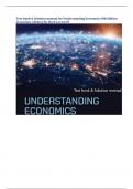 Test bank & Solution manual for Understanding Economics 8th Edition  [Canadian edition] By Mark Lovewel