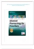 TEST BANK FOR ADVANCED PHARMACOLOGY FOR PRESCRIBERS 1ST EDITION LUU KAYINGO EDITION&comma; 2024