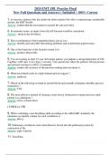 2024 EMT JBL Practice Final New Full Questions and Answers &lpar; Included &rpar; 100&percnt; Correct