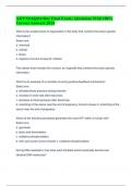 A&P Straighterline Final Exam &vert; Questions With 100&percnt; Correct Answers 2024