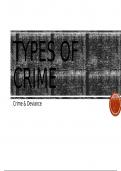 Types of Crime