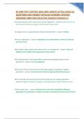 NJ core pest control Latest update 2024-2025 actual exam all questions and correct detailed answers&lpar;verified answers&rpar; 100&percnt; pass solution&sol;already graded A&plus;