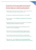 NJ core pest control Latest update actual exam all questions and correct detailed answers&lpar;verified answers&rpar; 100&percnt; pass solution&sol;already graded A&plus;