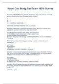 Nasm Cnc Study Set Exam 100&percnt; Scores