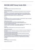 INCOSE ASEP Study Guide 2024&period;