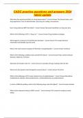 CADC practice questions and answers 2024 latest update