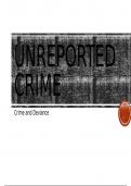 Unreported Crime 