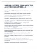 GMS 200 &ndash; MIDTERM EXAM QUESTIONS AND ANSWERS &lpar;GRADED A&plus;&rpar;