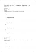 SCIN130 Part 1 of 8 - Chapter 3 Questions with Answers	
