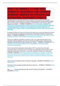 BIOD 152 MODULE 2 EXAM 2024 COMPLETE QUESTIONS AND CORRECT ANSWERS VERIFIED BY EXPERTS NEW GENERATION TOPSCORE&excl;&excl;&excl;PASS&excl;&excl;&excl;