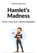 Hamlet's madness - LC English Notes