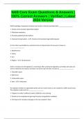 NAB Bundled Exams with Complete Solution &vert; Verified Answers &vert; 2024