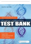 Test Bank For Tietz Fundamentals Of Clinical Chemistry And Molecular Diagnostics, 8th - 2020 All Chapters - 9780323549745