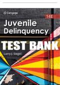 Test Bank For Juvenile Delinquency: Theory, Practice, and Law - 14th - 2024 All Chapters - 9780357763834
