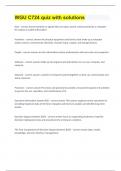 WGU  BUIT 3000 C724 Information Systems Management  quiz Study guide &lpar;with solutions&rpar;