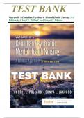 Test Bank for Varcarolis Canadian Psychiatric Mental Health Nursing, 3rd Edition (Pollard, 2023), Chapter 1-35 | All Chapters