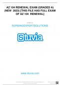 AZ 104 RENEWAL EXAM (GRADED A) (NEW 2023) [THIS FILE HAS FULL EXAM OF AZ 104 RENEWAL]