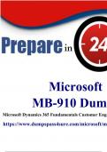 Is there any MB-910 Practice Test available to boost my preparation? Avail 20% Off at DumpsPass4Sure!