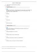 CWV 101 TOPIC 6 QUIZ AND ANSWERS 2024