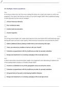 HESI RN PRACTICE TEST COMMUNITY PUBLIC EXAM LATEST UPDATE WITH VERIFIED QUESTIONS AND ANSWERS &sol;GRADED A 