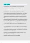 NAB Exam Questions and answers latest update