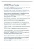 AGACNP Exam Review&period; Questions with answers all correct